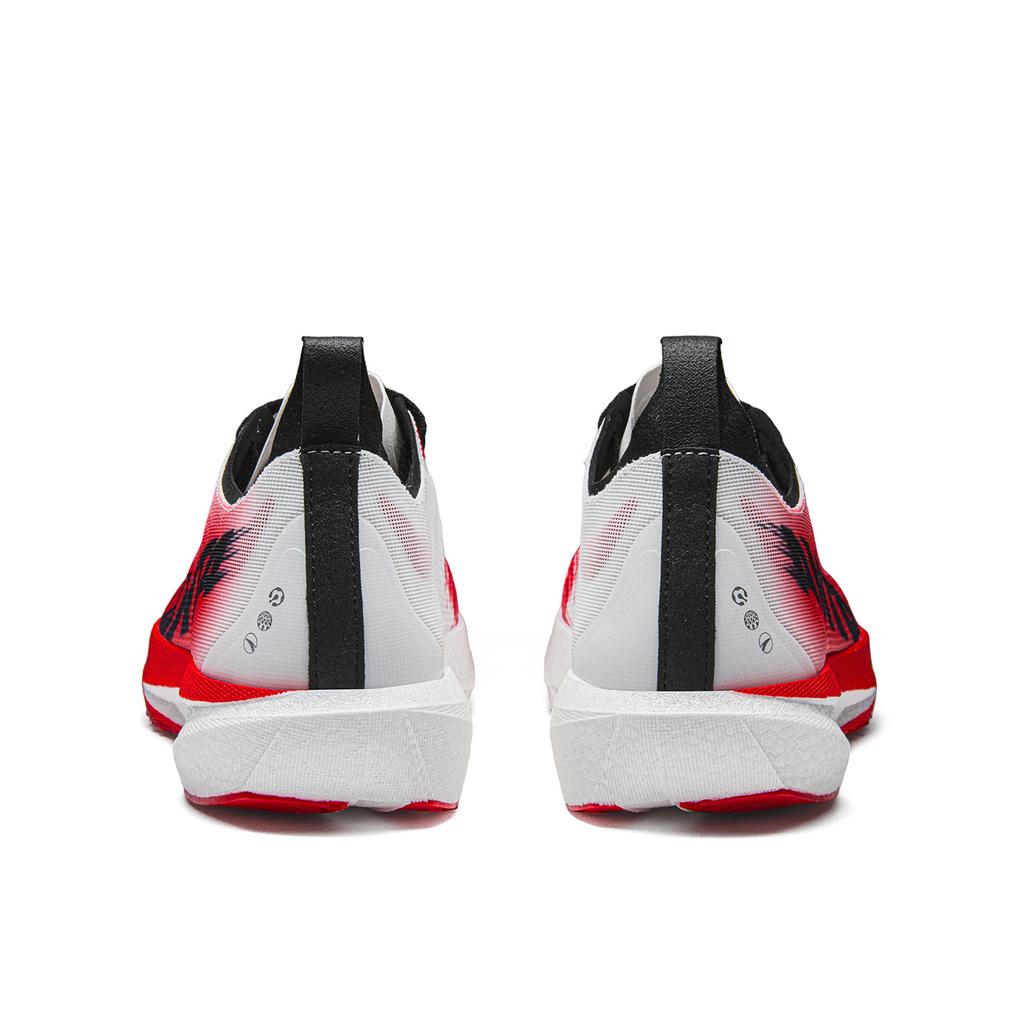 Anta Speed 2 Summer Competition Training Shoes Men Sneakers Paper-White Fish-Tail-Red Basic-Black 912635570-1
