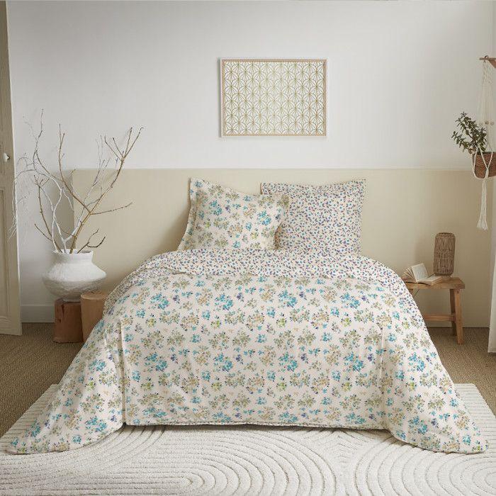 4-piece Sheet Set for Bed 140 X 190 Cm Tanya Cyan