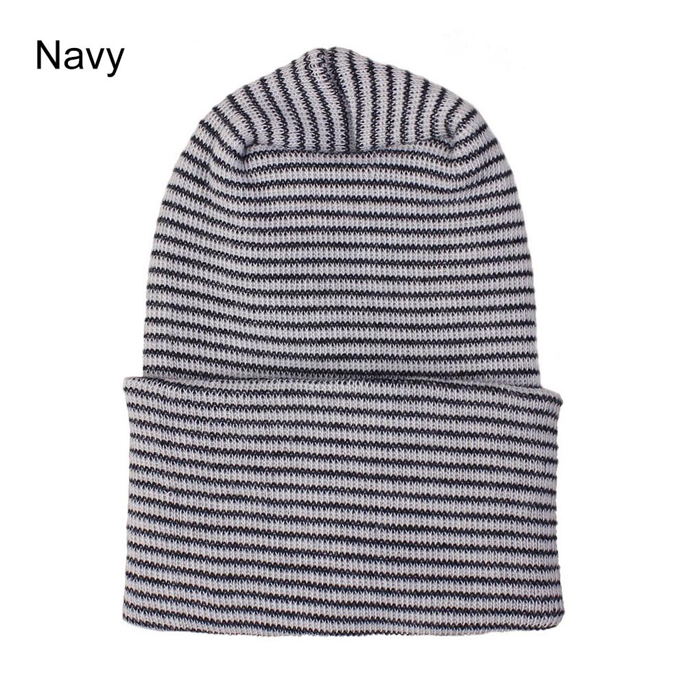 Stripe Infant Hat For 0-6 Month Newborn Baby Hospital Hat Soft Cotton Cute Big Bow Beanie Cap Winter Turban Hats for Baby Girls