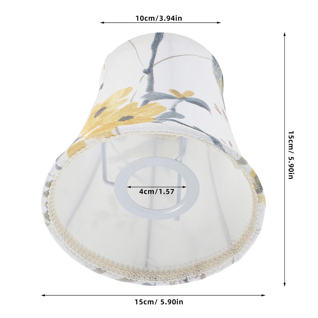 Fabric Lamp Shade Table Lamp Light Cover Bedside Floor Lampshade Easy Installation Decorative Replacement Lampshades for Desk