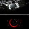 CAR MULTI MEDIA DRIVE 7 BUTTON DECOR COVER TRIM FITS BMW 5 7Series IDRIVE Chrome