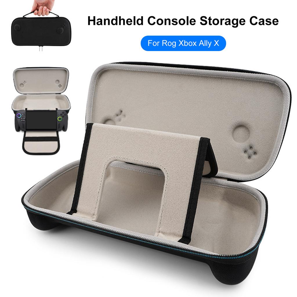 Game Console Hard Case with Integrated Stand Slot Portable Travel Carry Bag EVA Hard Shell Carry Case For ASUS ROG Xbox Ally X