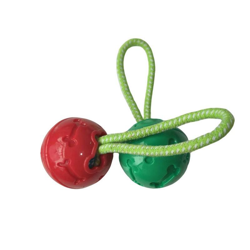 TPR Rubber Treat Dispensing Puzzle Ball for Large Dogs