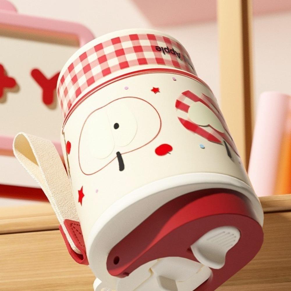 Cartoon Double Drink Thermos Cup Leak Proof Insulated Cup Cute Car Water Cup  Travel