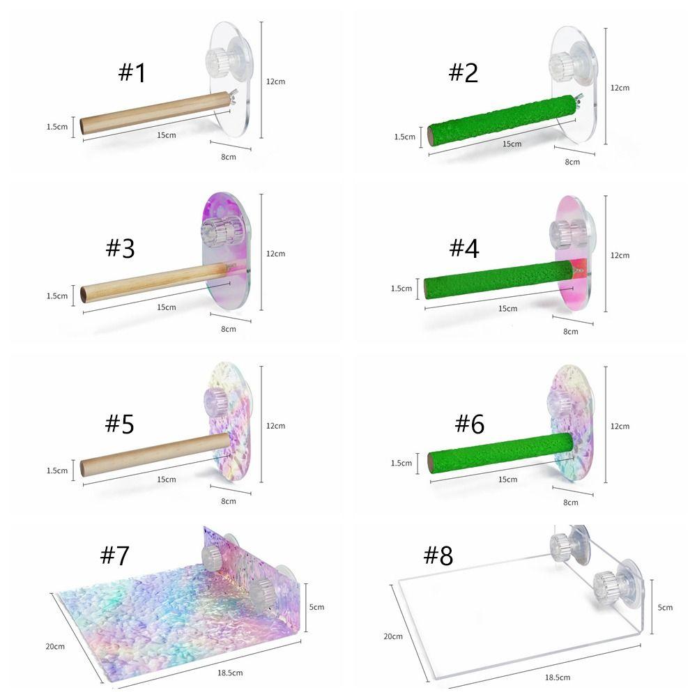 Scratch Resistant Parrot Perching Stand Wear Resistant Bird Stand Rod Toys  Pet Accessories