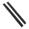 1 Pair Door Sill Entry Guard Scuff Plate Rubber Protective Scratch Proof Stylish Look Door Sill