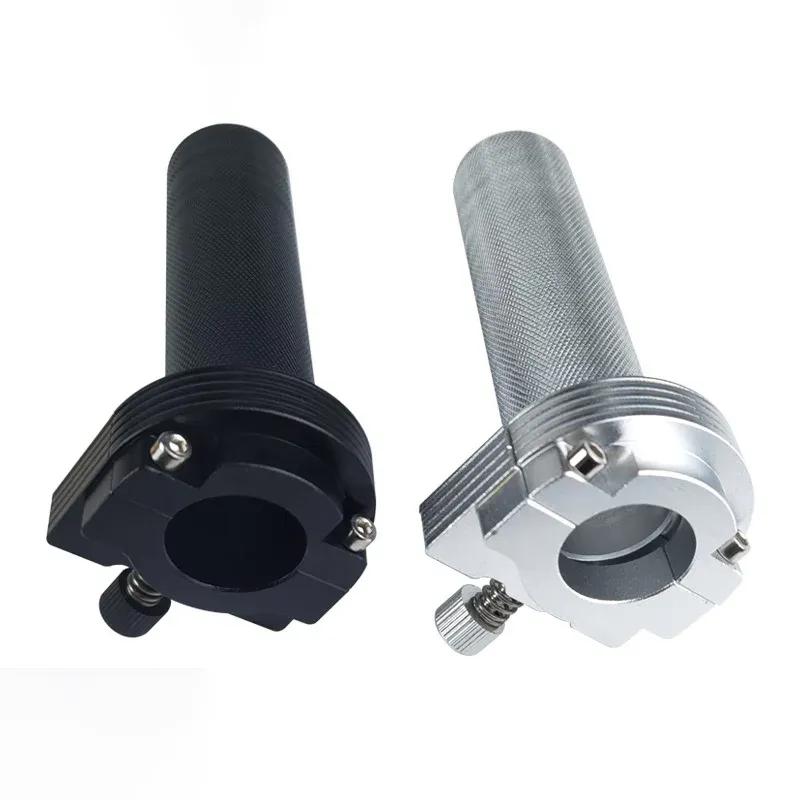 22 25MM Motorcycle Quick Turn Twist Throttle Fuel Oil Handlebar Control Grip Accelerator For Harley 883 1200 CNC Aluminum Alloy black 22mm grips