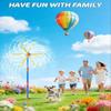 Windmill Water Sprinkler For Kids Summer Toys, 360° Spinning Splash Water Toy, Upgraded Double Sided With 6 Blades