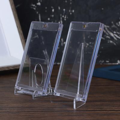 1 sada 35PT držák magnetických karet Podpůrné karty Chrániče Tvrdý plast Rukávy Obchodní vitrína Sportovní karta Yugioh