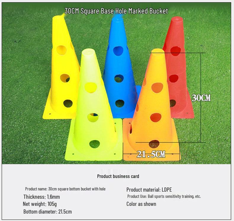 Sports Training Cones: Football Disc Markers, Basketball Aids, Ice Cream Cones, Poles, Kid's Hurdles, Stakes, Taekwondo Equipment