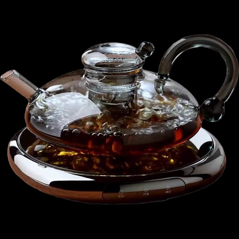 Wutuo Heat-Resistant Glass Teapot with Infuser