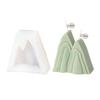 3D Mountain Peaks Silicone Candle Mold DIY Handmade Aromatherapys Plaster Resin Soap Making Supplies Home Decorations