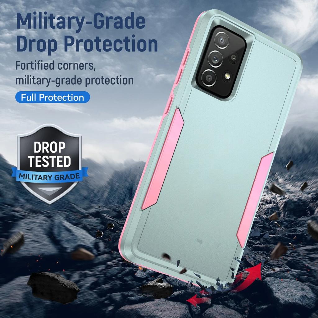 Anti-Dust Case for Samsung Galaxy S23 FE 5G S22 Ultra S21 Plus S20 S 20 22 21 23 Dual Layer Fall Protection Bag Cover