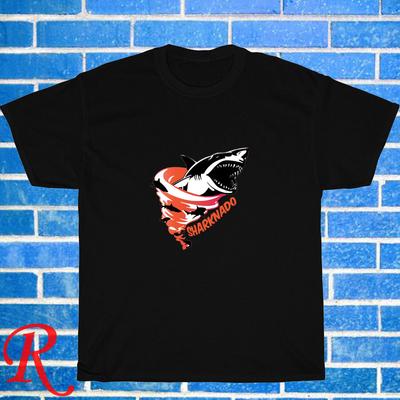 Neu!  Sharknado Shark Night Horror Schwarz Grau Marineblau Weiß Größe S-5XL Unisex T-Shirt