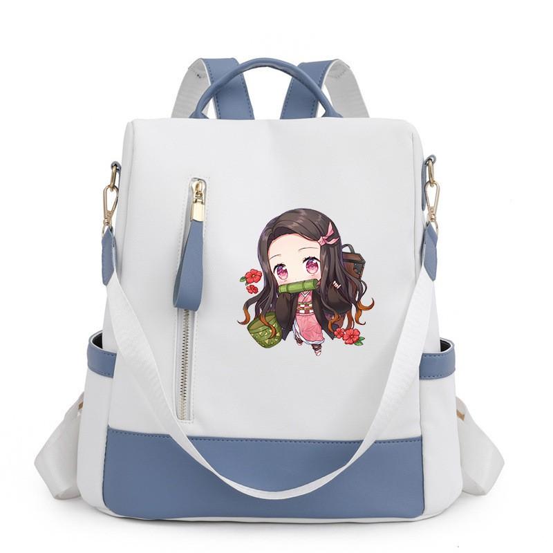 Stilvoller Oxford-Nylon-Rucksack für Damen Streetwear Reise Schultasche Mit Wasserdichten Diebstahlschutz-Merkmalen