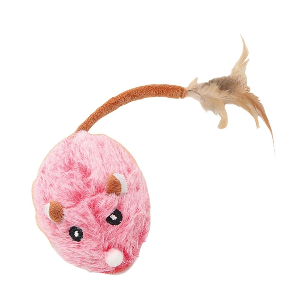 Interaktives Katzenspielzeug Lustiges Ärgern Quietschendes Wiederaufladbares Spielzeug Unterhaltung Quietschendes Spielzeug für Katzen Spielen Katzenzubehör