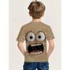 Unisex Boys' Graphic Playful Graphic Tee T Shirt Short Sleeve Summer Spring Sports Fashion Kids Crew Neck Outdoor Casual Daily
