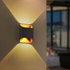 IP65 LED Wall Lamp Outdoor Waterproof Up and Down Wall Light Aluminum AC86-265 Indoor Bedroom Living Room Stairs Wall Lights
