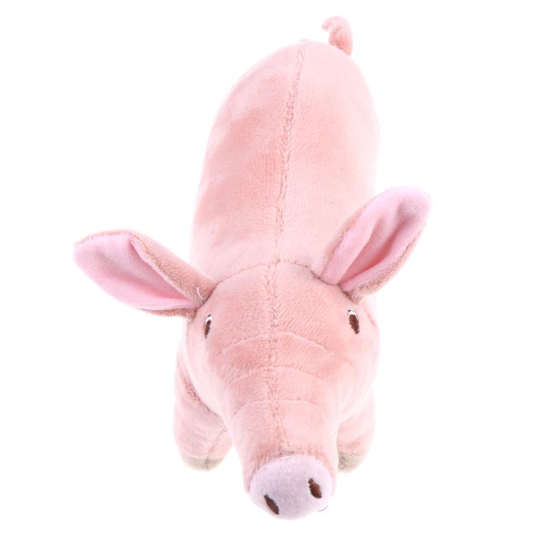1 Pezzo 25Cm Maialino Cartone Animato Carino Peluche Animale Ripieno Maiale per Regalo Bambini
