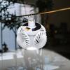 2-in-1 Folding LED Lantern Fan with Hook Dimmable Strong Airflow