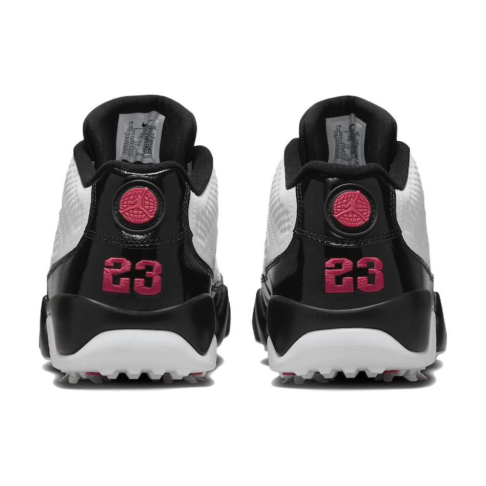 Air Jordan 9 Low Golf Bílá Černá Pravá Červená Pánské Tenisky FJ5934-100