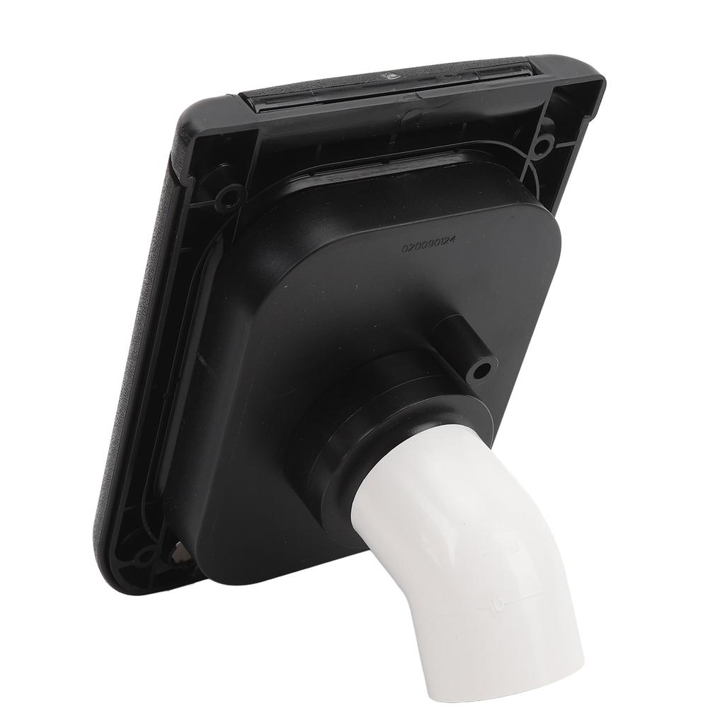 RV Gravity Fresh Water Fill Hatch Inlet Stainless Steel with Cover and Lock Square for Campers Boats Yachts