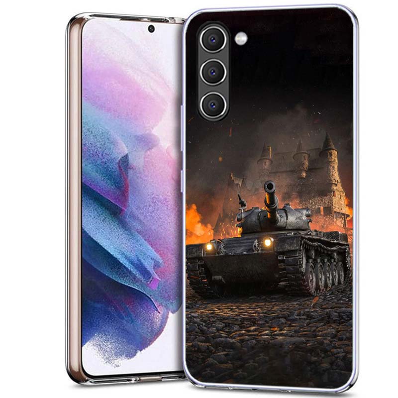World of Tanks Phone Case for Samsung A17 A37 A57 A55 A35 A25 A15 A54 A14 A24 A34 A13 A23 A33 A53 A07 A05S A04S A03 A73 Galaxy N