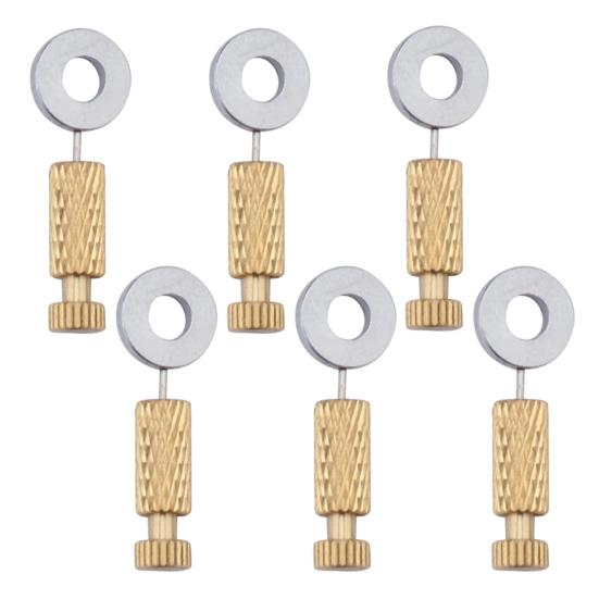 6ks Polohovací jehla z umělé kůže Kovová jehla pro těžký provoz Jehla z umělé kůže Udělej si sám šicí šicí špendlík z umělé kůže