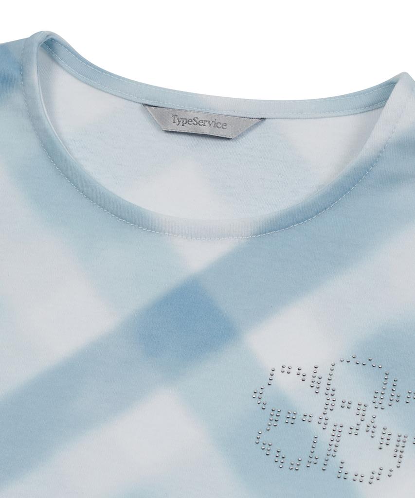 Taibseobiseu Hotfix Layered Top [Sky Blue]