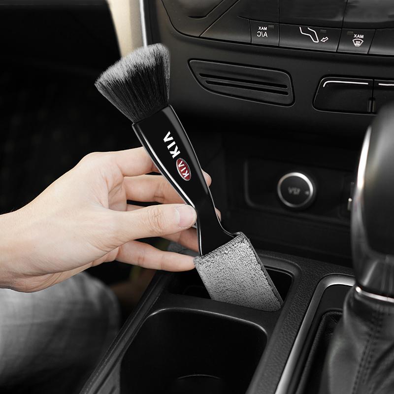 1 buc. Perie pentru curățarea detaliilor auto, perie pentru curățarea grilei de ventilație a aerului condiționat pentru KIA Ceed Sportage Rio K5 k6 K7 K8 Optima Cerato Proceed Venga Sedona Forte