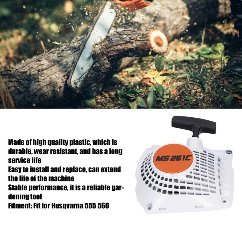 Trekkstart-sett Kjedesagstarter Erstatning Hagekjedesag Tilbehør For STIHL MS251C