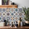 48PCS Self-Adhesive Anti-Oil Sticker Kitchen Stove High Temperature  Tile Cabinet Waterproof Wall Sticker -S-B61B