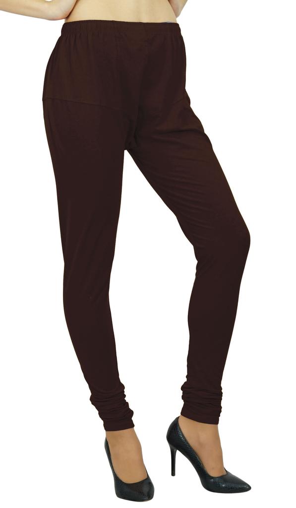 Atasi Women's Full Length Soft Cotton Leggings Stretchy Bottom Pants Free