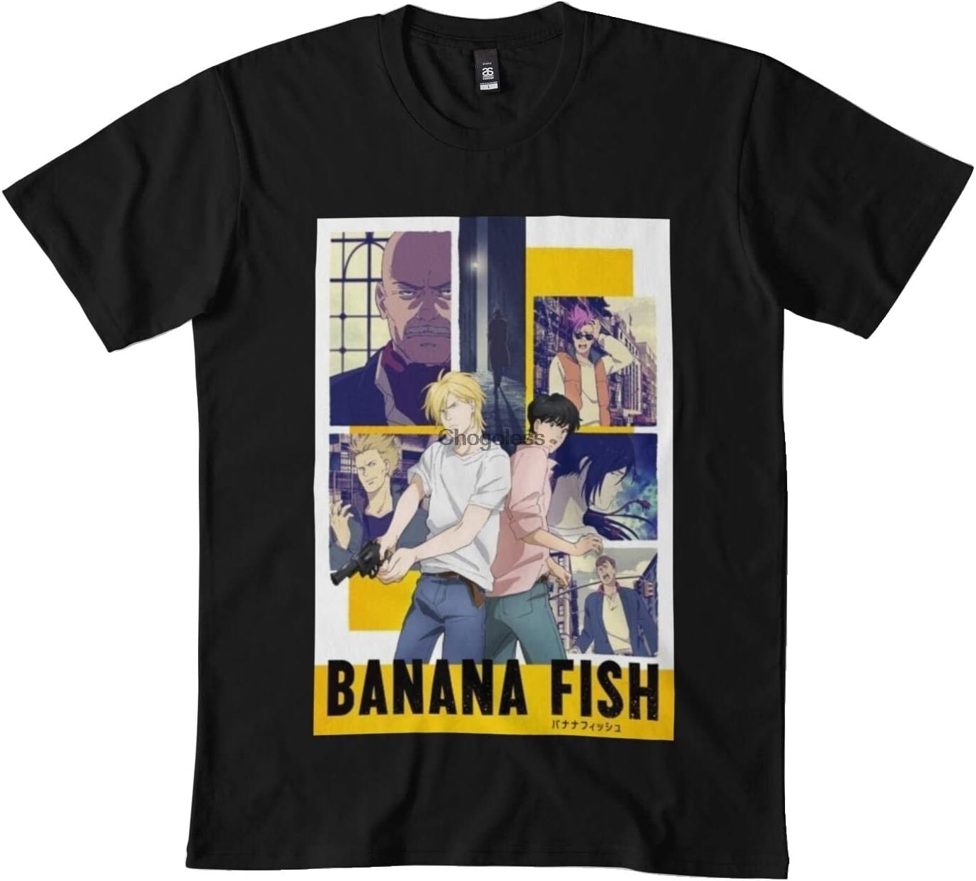 Banana Fish t-Shirt 7DMN Black L чёрный