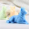 1pc Silicone Candle Mold, Shepherd Dog Figurine Design, for DIY Candle Making, Homemade Craft Wax Resin Molding