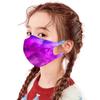Kids Face Mask Ice Silk Print Breathable Face  For School Kids Outdoor, Fashion Washable Reusable Windproof Face Fabric