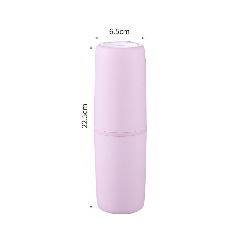 Removable Travel Toothbrush Storage Case | Water-Resistant Divided Sections | Ingenious Storage Cup Toiletry Organizer Caddy