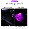 Touch Switch Car LED Touch Light Mini Size Rechargeable Interior Inspection Lamp Portable Car Roof Trunk 6 LED Beam 120mA