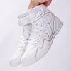 High-Top Boxing Shoes Men Women Breathable Mesh Upper Lace-Up Wrestling Sneakers Non-Slip Sport Footwear