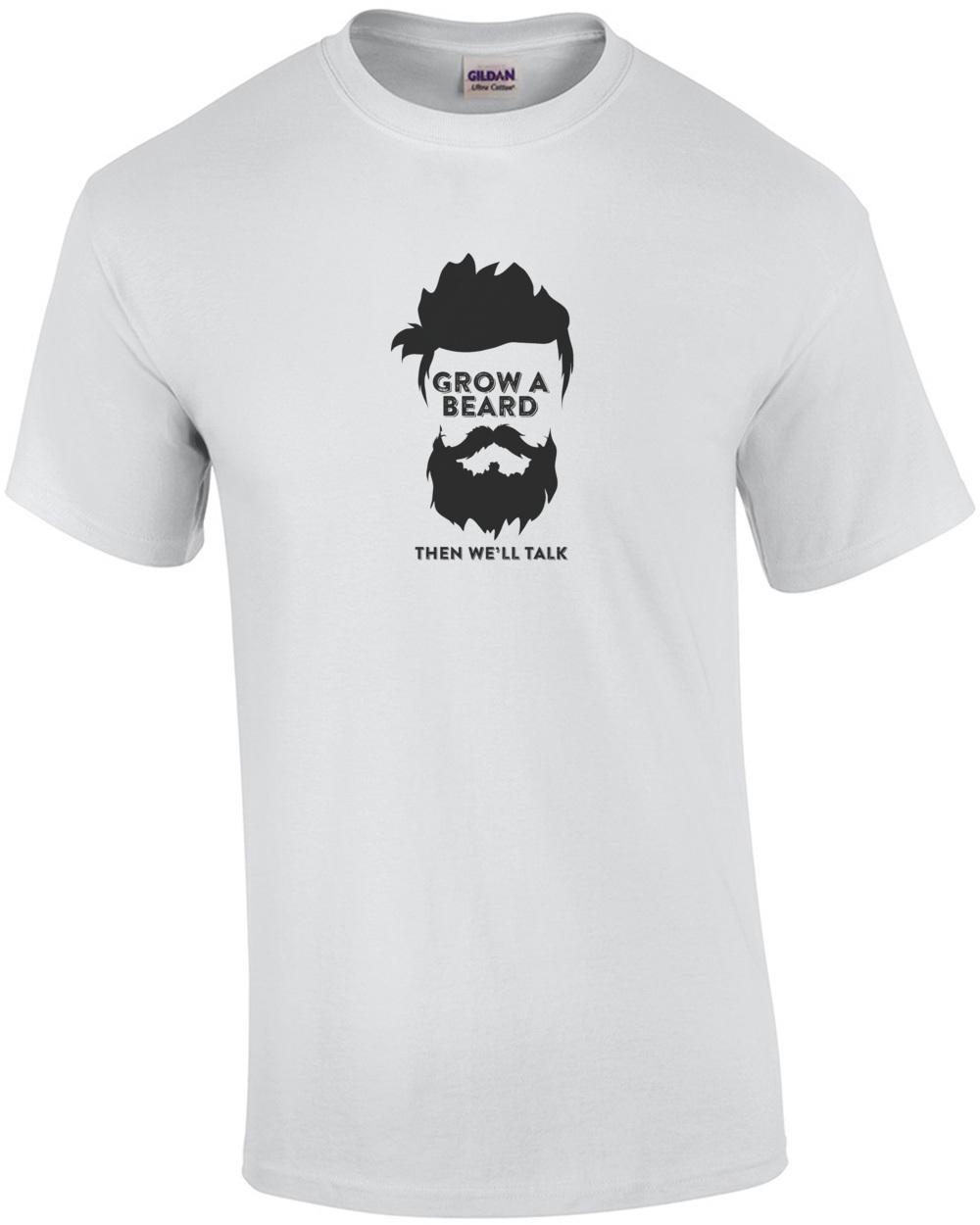 Отрасти бороду, потом поговорим Футболка Унисекс Футболка XXL