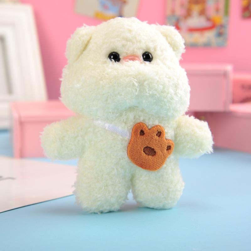 

Bear New Doll Key Chain Pendant Cute Kawaii Plush Bear Toy Cute Stuffed Plush Key Ring Backpack Pendant Ornaments Birthday Gift
