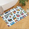 City Adventure Playground Non-Slip Home Carpet Design for Office Decor Living Room Bedroom Gift