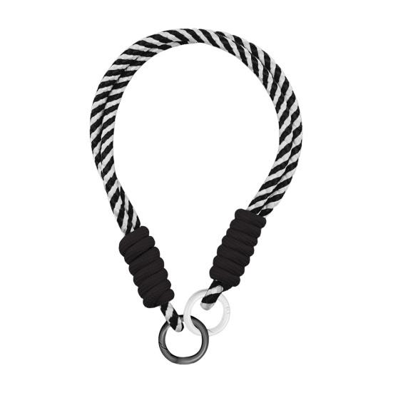 Corda Intrecciata Ciondolo Cinturino da Polso Corto con Anello di Sospensione Resistente all'Usura Leggero Cordino Portatile Accessorio per Borracce Telefoni Cellulari