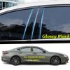 For Lexus ES ES200 ES240 ES250 ES300 ES330 ES350 2006- Car PC Material Pillar Post Cover Door Trim Window Molding Sticker