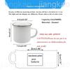 Personalized Christmas Mug Custom Name Holiday Mugs Deer Santa Hat Printed Coffee Cup Kids Xmas Party Favors Gift Hot Cocoa Cups