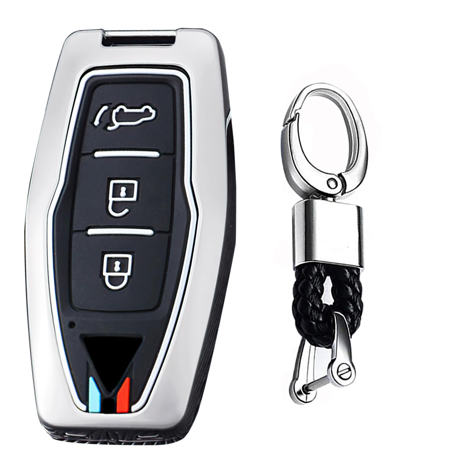 [TECART] Эксклюзивный чехол для ключей Mitsubishi, Держатель для ключей Outlander, Новый Outlander GN0W PHEV 3-го поколения