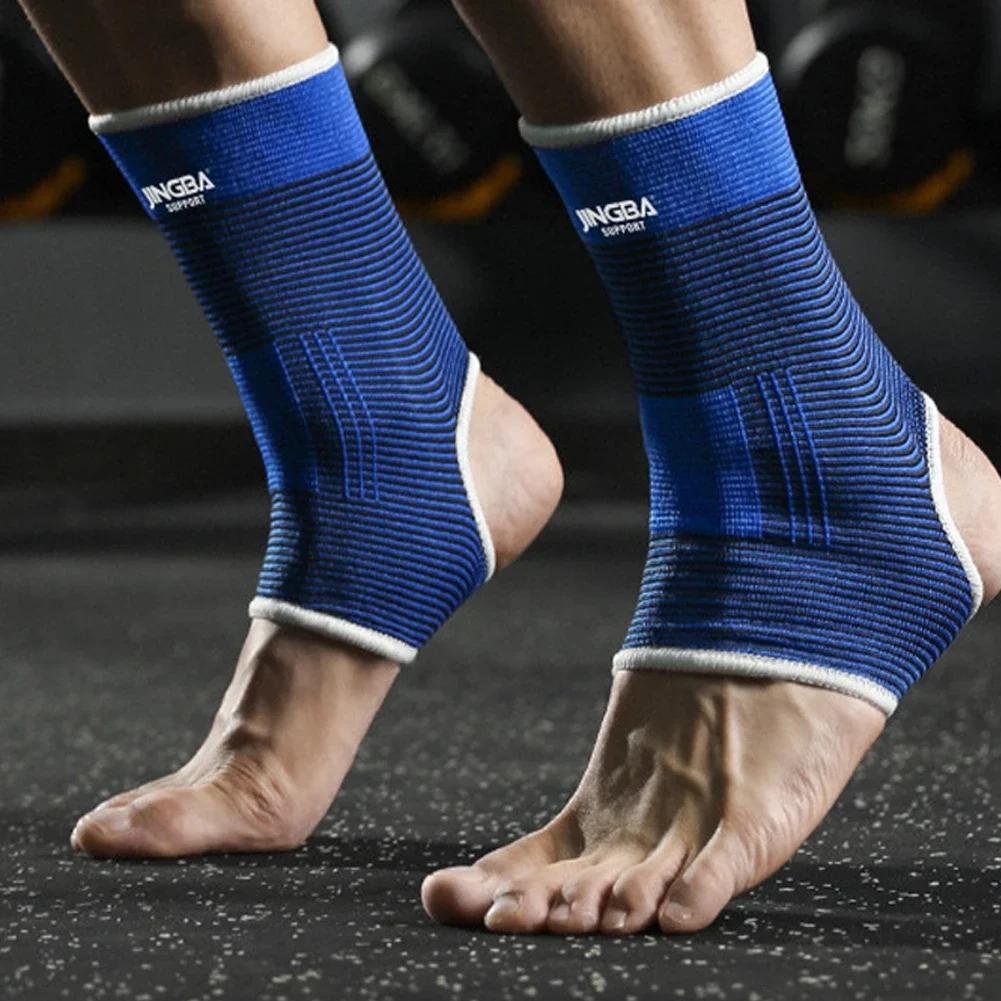 2Pcs Knitted Ankle Support For Sprains Arthritis Tendonitis Running Football Foot Protection Ankle Sleeve Sock Sports Anklet