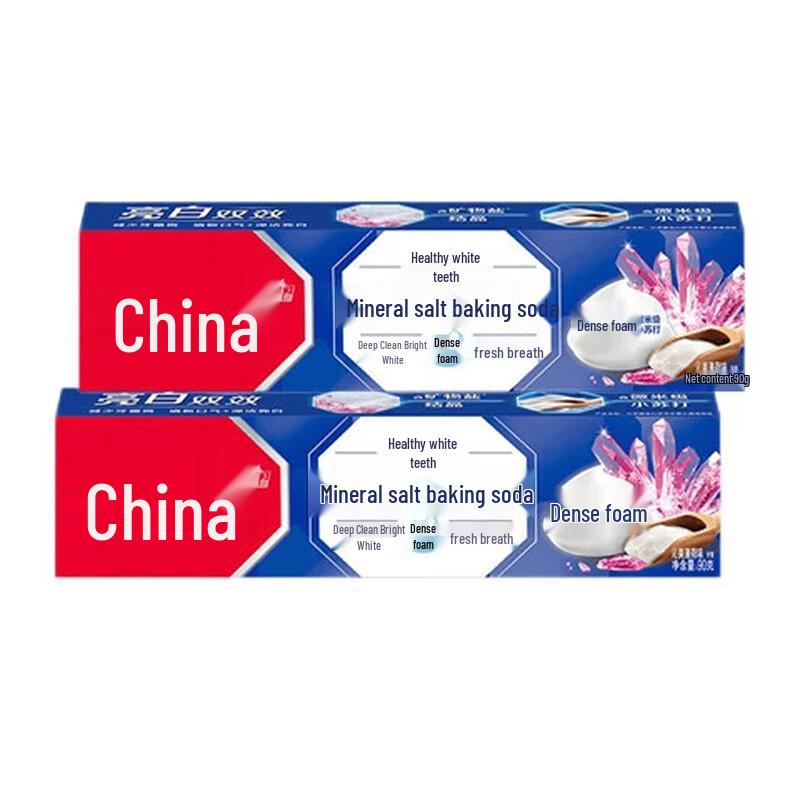 

Zhonghua Healthy White Sea Salt & Baking Soda Toothpaste