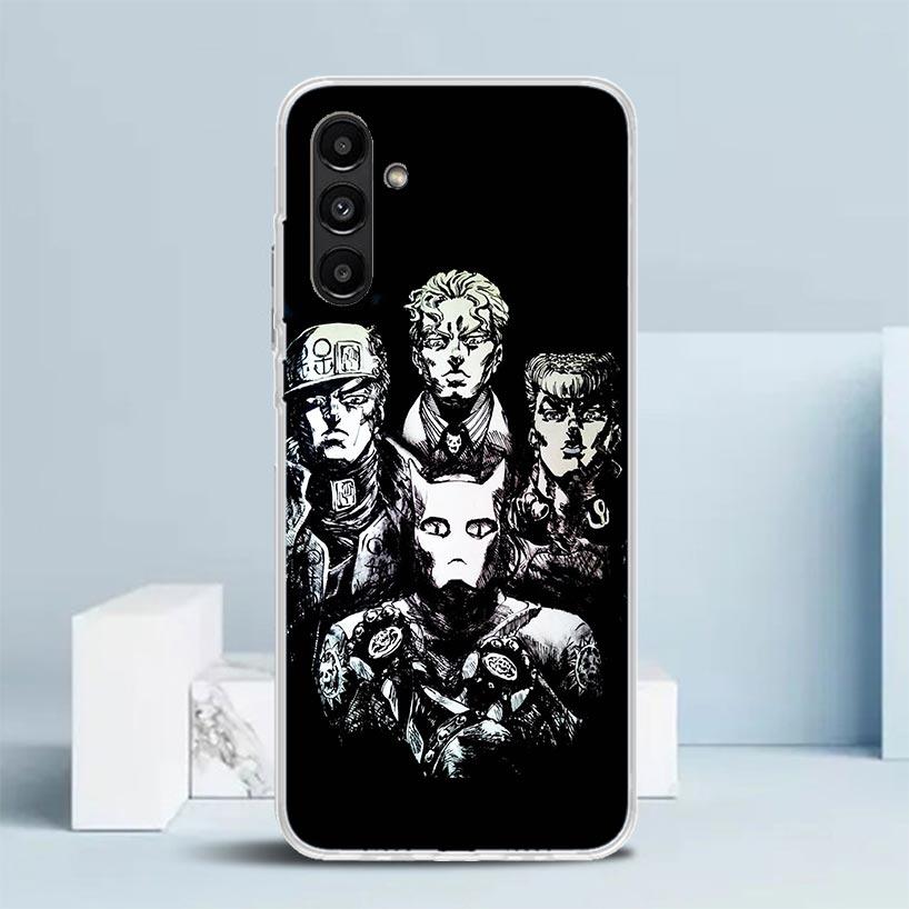 JoJo Kira Yoshikage Killer Queen Cover for Samsung Galaxy A17 A37 A57 A16 A26 A36 A56 A15 A14 A55 Phone Case A13 A53 A25 A35 A24