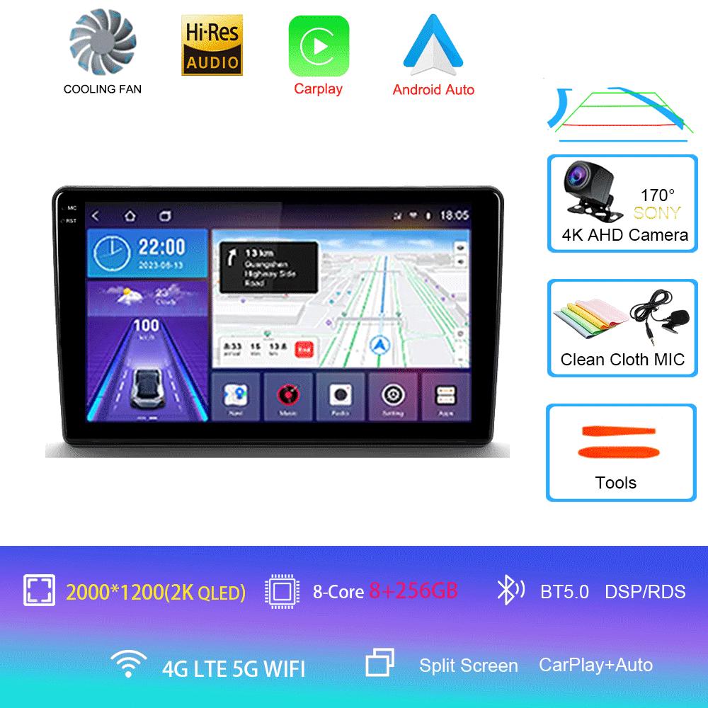 Car Radio Android14 Carplay For Citroen Berlingo For Peugeot Partner 2008 - 2019 Navigation GPS Multimedia Player WiFi BT Stere